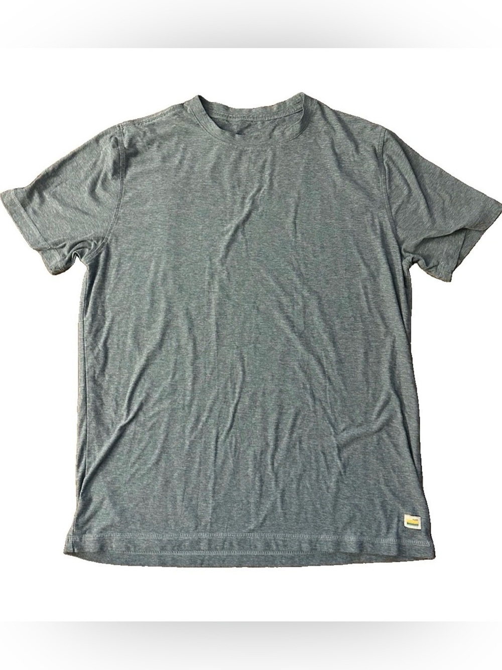 Vuori Strato Tech T-Shirt Mens Sz Medium V126 Blue Sea Heather Athleisure